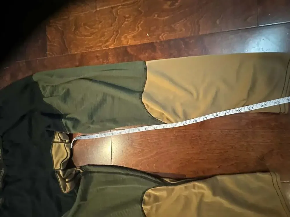 Cabela's Base Layer Bottoms Size XL Black Green